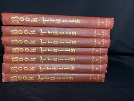 Book Trails on the Highroad to Adventure 1946 Set of of 7 by Shepard &amp; L... - £45.64 GBP