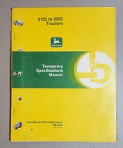 John Deere  Temporary Specifications Manual 2155 to 2955 Tractors Original - £36.76 GBP