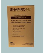 SHAPIRO MD Men 5% Minoxidil Topical Solution Extra Strength 2fl oz - £15.66 GBP
