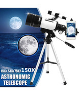 300Mm Astronomical Telescope 150X Hd Viewing Space W/Tripod Barlow Lens ... - £56.88 GBP