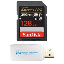 SanDisk 128GB Extreme Pro Memory Card works with Canon EOS Rebel T5, T6, T6i, T7 - £43.90 GBP