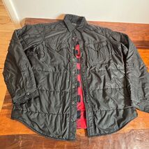 Polo Ralph Lauren Mens Quilted  Jacket Black Plaid Lined Large RN41381 - $103.95