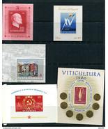 Romania 1959 +Accumulation Souvenir Sheets Unused 13489 - £11.68 GBP