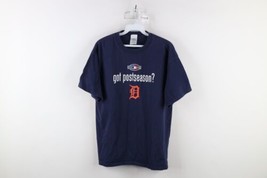 Vintage Y2K 2006 World Series Mens Medium Faded Detroit Tigers Baseball T-Shirt - £27.18 GBP