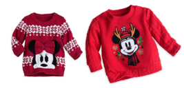 Disney Store Minnie Mickey Mouse Christmas Sweater for Baby New for 2016... - £31.93 GBP