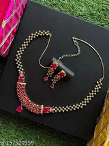 Kundan High Quality Jewelry  Necklace Chain Bridal Party Fashion Jewerly... - £26.50 GBP