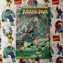 Jurassic Park #1 Factory Sealed Polybag 1993 Topps Comics Trading Cards KEY - £10.95 GBP