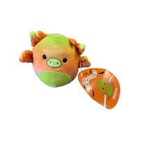 NEW 4&quot; Dione the Orange Gargoyle Squishmallow Plush Mystery Squad NO Cap... - $9.74