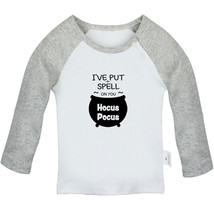 I&#39;ve Put a Spell On You Hocus Pocus Funny Tshirt Baby T-shirt Newborn Tees Tops - £7.74 GBP+