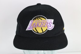 Mitchell &amp; Ness Hardwood Classics Block Letter Los Angeles Lakers Snapback Hat - $49.45