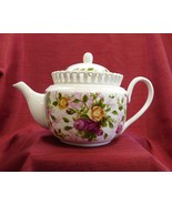 NEW in BOX Royal Albert Old Country Roses Pierced Porcelain Teapot - £66.83 GBP