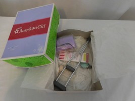 American Girl Doll Truly Me Feel Better Kit Crutches Cast Bandages Ice Pack More - £14.80 GBP