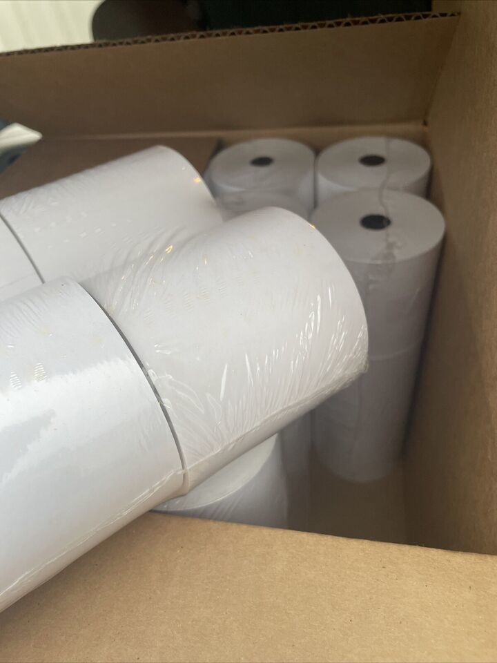 3 1/8&quot; x 230&#39; THERMAL POS RECEIPT PRINTER ROLL PAPER BPA FREE USA 96 ROL... - $99.00