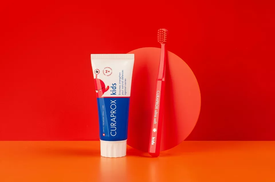 10 PACK Curaprox KIDS TOOTHPASTE STRAWBERRY, 60ML-SHIP WORLDWIDE - $168.88