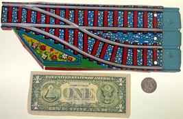 Tin Litho Train Track Made in Japan - $11.76