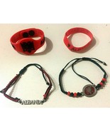 NEW ALBANIAN FLAG WRIST BAND-4 MODELS-UNISEX ALBANIAN BRACELET-ALBANIA S... - $6.00