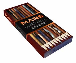 Mars Metallic Colored Pencils: 10 pencils featuring photos from NASA (10... - £13.19 GBP