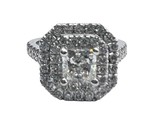 Women&#39;s Solitaire ring 14kt White Gold 387917 - $3,799.00