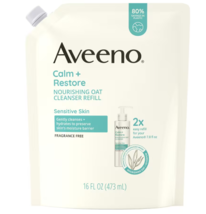 Aveeno Calm + Restore Nourishing Oat Facial Cleanser Refill 16.0fl oz - £48.05 GBP