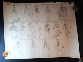 Vtg Costume Plot Uncle Vanya by Anton Chekov Paul Dupont Art Eaves NYC - $99.99
