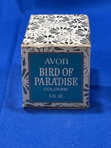 Vintage AVON Bird of Paradise w Box small bottle .5 oz Empty Collectable Bottle - $6.97