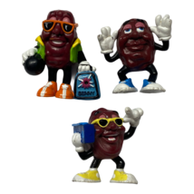 California Raisins PVC Figurines Set of 3 - £6.10 GBP