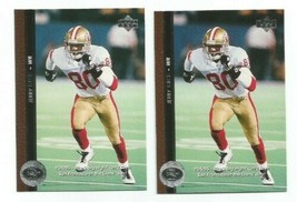 Two (2) Jerry Rice (San Francisco 49ers) 1996 Upper Deck Cards #60 - £3.98 GBP