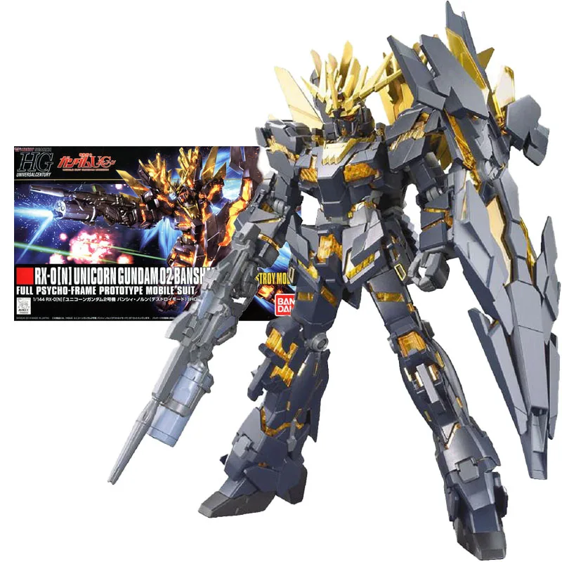Bandai Genuine Gundam Model Garage Kit Hguc Series 1/144 RX-0[N] Unicorn Gundam - £41.09 GBP