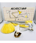Vintage Rare Wallace Products Yellow Articulating Arm Architect&#39;s Lamp MCM - $2,016.08 MXN