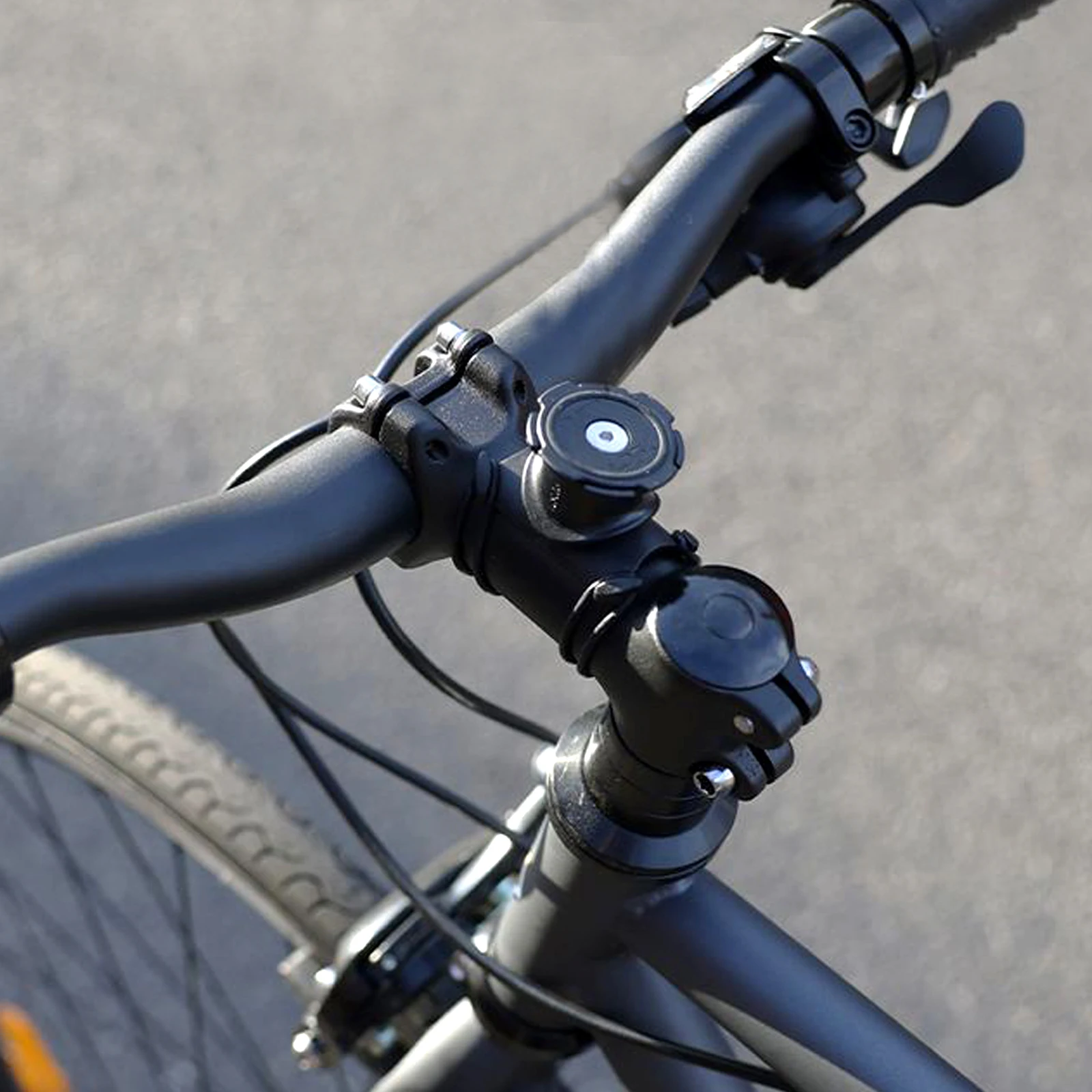 Universal Motorcycle Bike Phone Holder - Shock-resistant Handlebar Mount - £11.36 GBP
