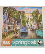 Blissful Borough 1000 Piece Puzzle, by Springbok, Dominic Davison Art - New - $312.43 MXN