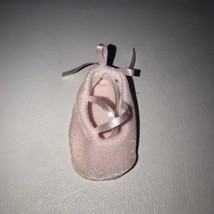 American Girl Doll Bitty Baby Pink Sparkle Ballet Slipper Left ONLY Replacement - £6.28 GBP