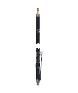 Wilson Antennas 305-486 4&#39; Silver Load FGT Series Fiberglass Whip Black - $70.99