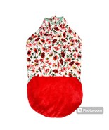 Lovinpet X-Large (XL) &#39;Ultra White&#39; Floral Double-Sided Fleece Coat for ... - $14.01