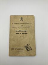 Vintage 1946 Geneva, Switzerland Services Industriels de Genève (SIG) Ma... - $11.50