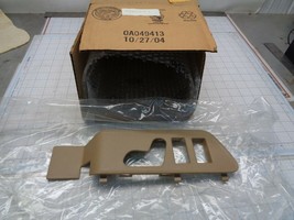 GM 88890027 Bezel Trim Cover for Door Lock and Seat Switch RH Oak  OEM NOS - $34.81