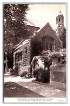 Thorndike Hilton Memorial Chapel Chicago Illinois IL UNP B&amp;W Postcard P26 - £2.33 GBP