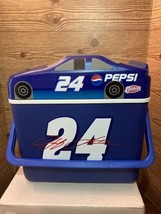 Vtg NASCAR Speedway Plastic Jeff Gordon Pepsi Race Car Cooler #24 Beer Soda Ice - £71.93 GBP