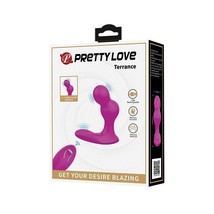 Pretty Love Terrance Dual Stimulator  Prostate Massager Fuchsia - $28.89