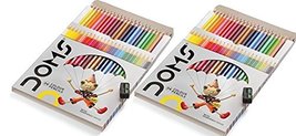 Doms 24 Colored Pencils With Free Sharpener for Kids Adult Coloring Book... - $58.51