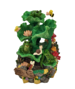 Table Top Frog Ceramic Musical Water Fountain - $76.48 CAD