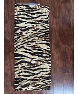 Zebra Print Tricot FABRIC 1.7 x 2.1 yd. Elastic Apparel Gymnastics Lycra... - $24.51 CAD