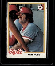 1978 Topps #20 Pete Rose VG-B106R1 - £31.05 GBP