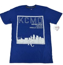 Kansas City Royals Kauffman Stadium Skyline T-Shirt, Men&#39;s Size Med, Blu... - $130.29 MXN