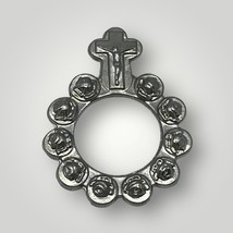 Bolsillo Oración Rosario Anillo Medallón - $33.58