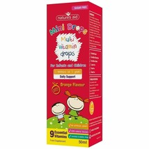 Multi Vitamin Drops, Orange Flavour 50 ml x 1  (3-5 Years) - $181.70 MXN
