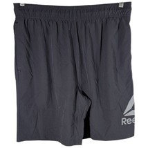 Reebok Shorts Mens Size Large with Pockets Stretchy Athletic Dark Gray - $30.50 CAD