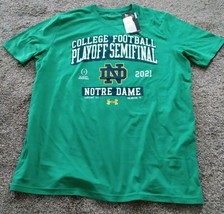 Men&#39;s Notre Dame Fighting Irish 2021 College Football Playoff Tee Shirt Large - £11.99 GBP