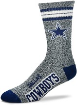 FBF Got Marbled Crew Socks Dallas Cowboys Large(10-13) - $273.27 MXN