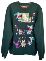 Nickelodeon Unisex Pullover Sweatshirt Crew Neck Both Side Printed Size ... - £31.28 GBP